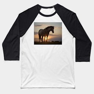 Sunset Delight Baseball T-Shirt